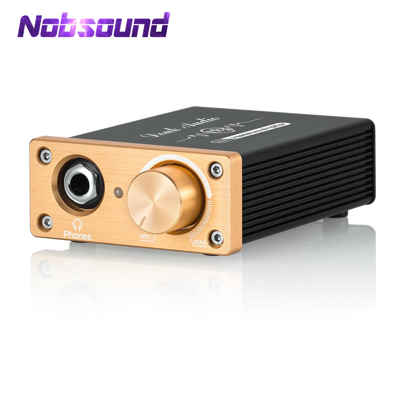 Nobsound-미니 클래스 A 헤드폰 앰프 HiFi 데스크탑 스테레오 오디오 앰프, K701/K702/Q701 고임피던스 헤드셋 DC 5V 전원